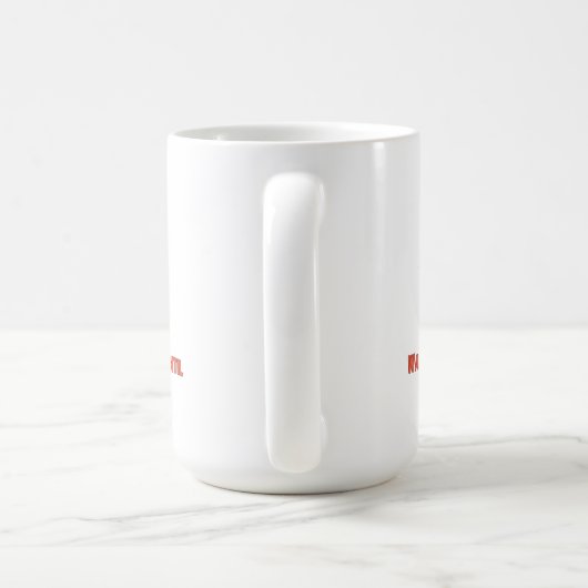 Prickly Until Caffeinated - Funny Coffee Mug (Poignée)