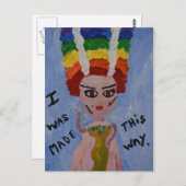 Pride 2016 Briefkaarten - Ik ben op deze manier ge (Voorkant / Achterkant)