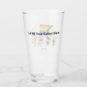 Pride 2024 - Tumbler en verre (Dos)
