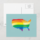 PRIDE AMERICA BRIEFKAART (Voorkant / Achterkant)