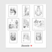 Pride and Prejudice Crafting Set van Jane Austen Sticker (Vel)