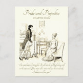 Pride and Prejudice: Darcy's eerste voorstel Briefkaart (Voorkant)