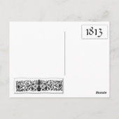 Pride and Prejudice - Elizabeth en de heer Darcy Briefkaart (Achterkant)