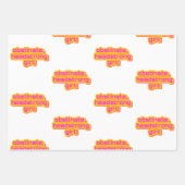 Pride and Prejudice inpakpapier trio pack (Voorkant)