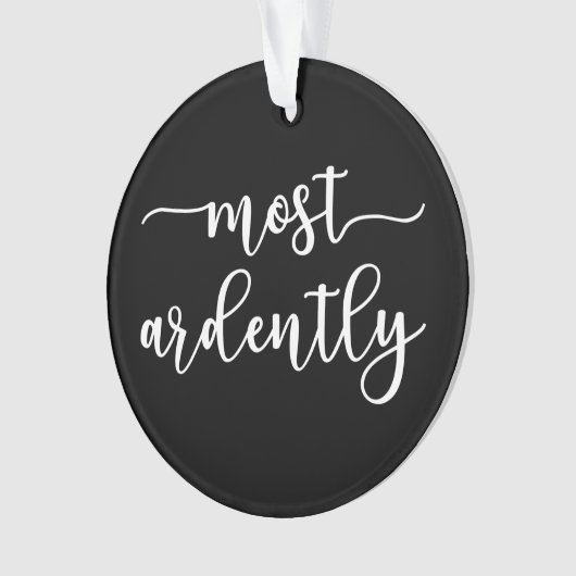 Pride and Prejudice M. Darcy - Most Ardently I (devant)