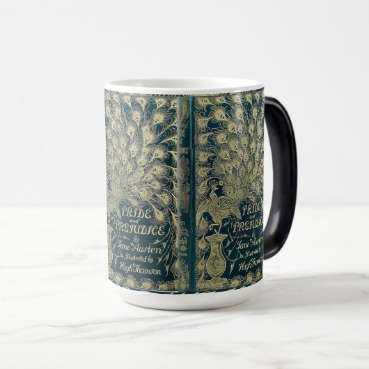 Pride and Prejudice Magische Mok (Voorkant rechts)