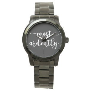 Pride And Prejudice Mr Darcy - Most Ardently I Horloge