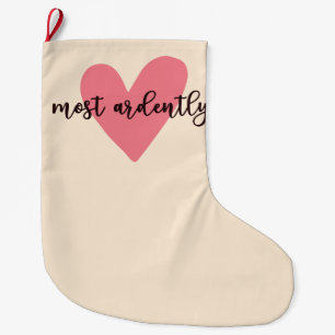 Pride and Prejudice Mr. Darcy - Zeer vurig V Grote Kerstsok