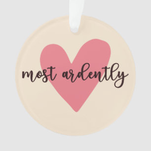 Pride and Prejudice Mr. Darcy - Zeer vurig V Ornament