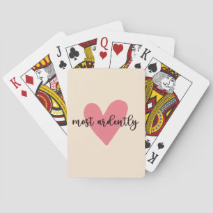 Pride and Prejudice Mr. Darcy - Zeer vurig V Pokerkaarten