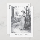 Pride and Prejudice: Mr. Darcy's Letter Briefkaart (Voorkant / Achterkant)