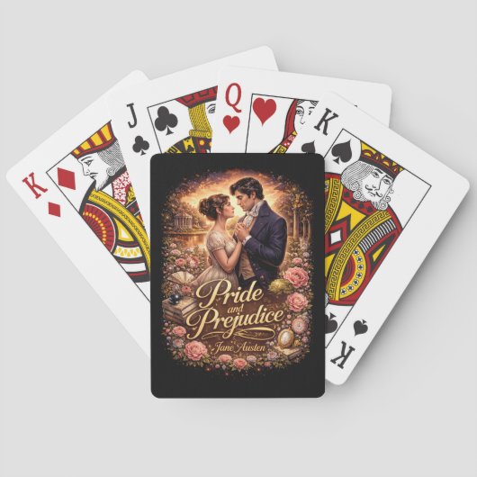 Pride and Prejudice Pokerkaarten (Achterkant)