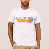 Pride Arc-en-ciel LGBTQ - T-shirt noir pour hommes (Devant)