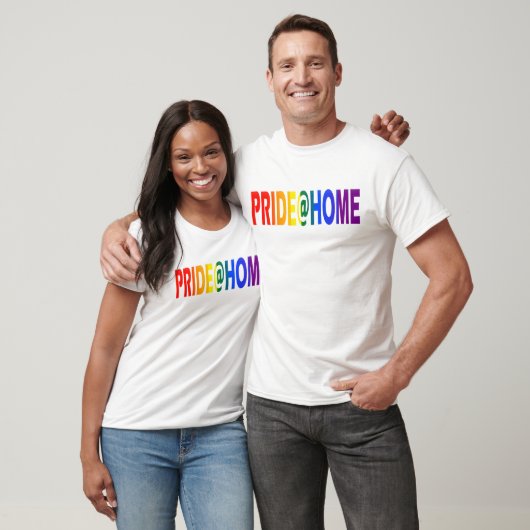 Pride at home Social Distancing Quarantine 2020 T-shirt (Unisex)