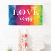 Pride Banner - 'Love Wins' (Insitu)