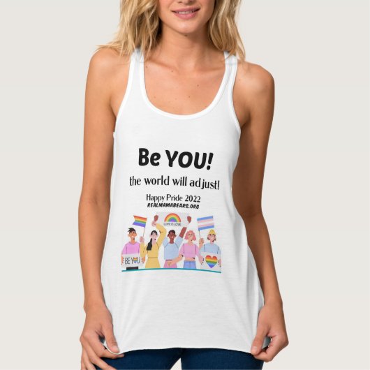 Pride ben je tanktop (Voorkant)