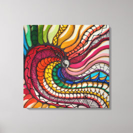 Pride Bird 2025 Canvas Afdruk