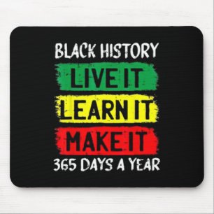 Pride Black History Month Kleding Vrouw Muismat