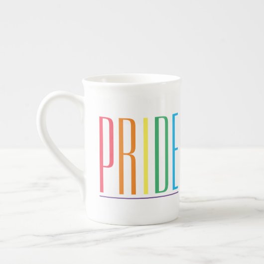 PRIDE Bone China Mok (Links)