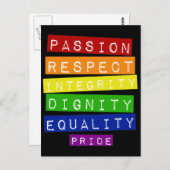 Pride Briefkaart (Voorkant / Achterkant)