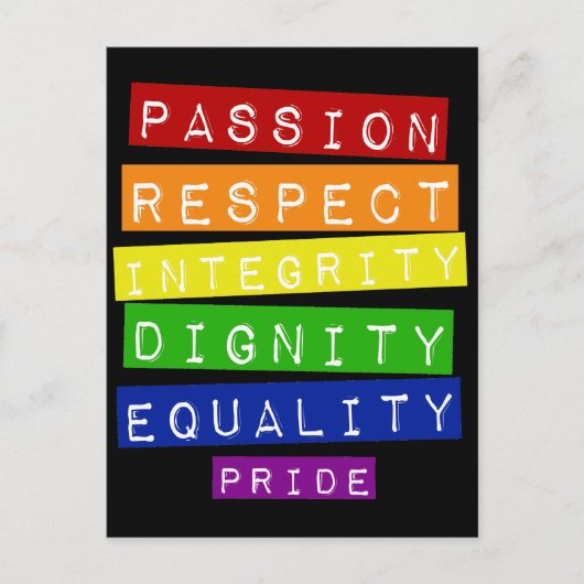 Pride Briefkaart (Voorkant)