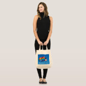 'Pride' Canvas Grocery Canvas tas (Voorkant (model))