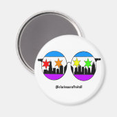 pride chicaGOggles sticker Magneet (Voorkant / Achterkant)