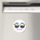 pride chicaGOggles sticker Magneet (Insitu (Vaatwasser))