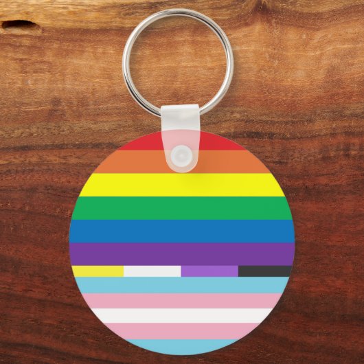 Pride Circle Sleutelhanger (Achterkant)