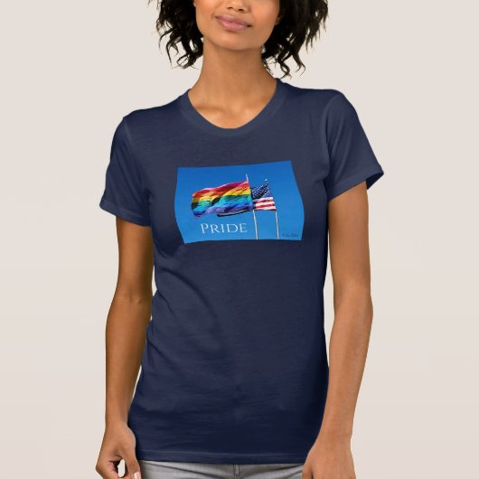 'Pride' Dames T-shirt (Voorkant)