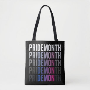 Pride Demon Biseksueel Bi Pride Maand LGBTQ Homose Draagtas