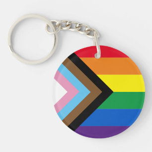 Pride diversity Inclusief regenboog Lgbtq gay flag Sleutelhanger