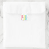 PRIDE Driehoek Stickers (Tas)