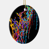 Pride Drip Patroon Ornament (Rechts)