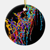 Pride Drip Patroon Ornament (Voorkant)