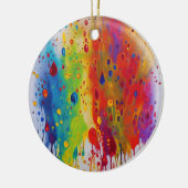 Pride Drip Pattern Ornament (Links)