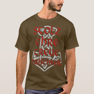 Pride eervolle loyaliteit eerlijkheid Mjolnir T-shirt