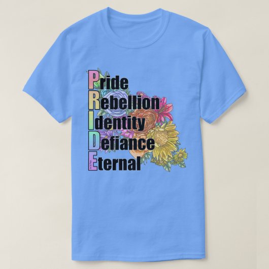 Pride Eeuwig T-shirt (Design voorkant)