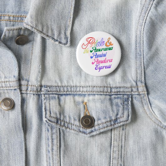 Pride en Panini-Button Ronde Button 5,7 Cm (In situ)