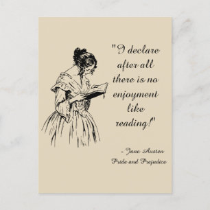 Pride en Prejudice Briefkaart