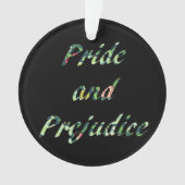 Pride en Prejudice en Persuasie met twee zijden Ornament (voorkant)