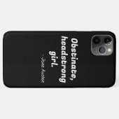 Pride en Prejudice Quote II Case-Mate iPhone Case (Achterkant (horizontaal))
