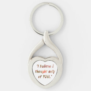 Pride en Prejudice Quote Sleutelhanger