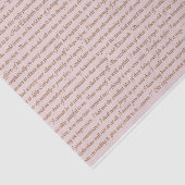 Pride en Prejudice Quote Tissuepapier (Detail)