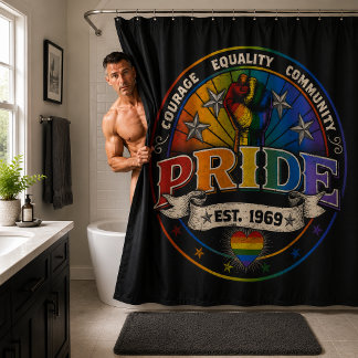 Pride est. 1969 douchegordijn
