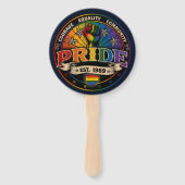 Pride est. 1969 handwaaier (Achterkant)