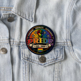 Pride est. 1969 ronde button 7,6 cm