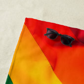 Pride Flag Beach Towel Strandlaken (In situ)