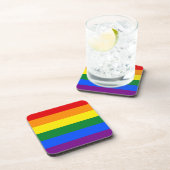 Pride Flag Bier Onderzetter (Rechterzijde)