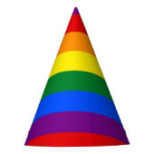 Pride Flag Feesthoedjes (Voorkant)